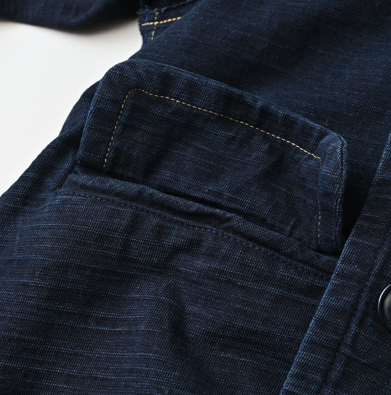 Indigo Dekoboko Tenjiku Annie Double Jacket - Image 16