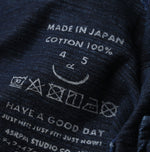 Indigo Dekoboko Tenjiku Annie Double Jacket