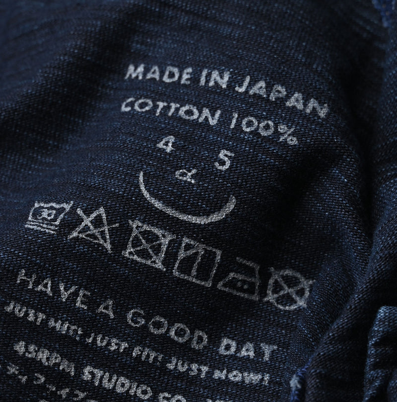 Indigo Dekoboko Tenjiku Annie Double Jacket - Image 21