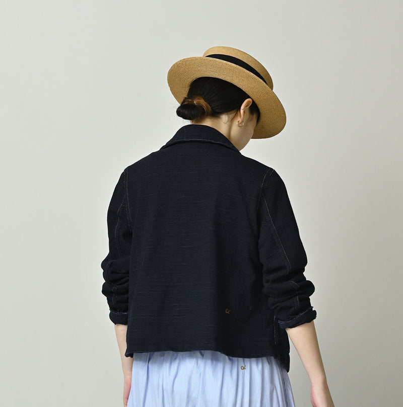 Indigo Dekoboko Tenjiku Annie Double Jacket - Image 5