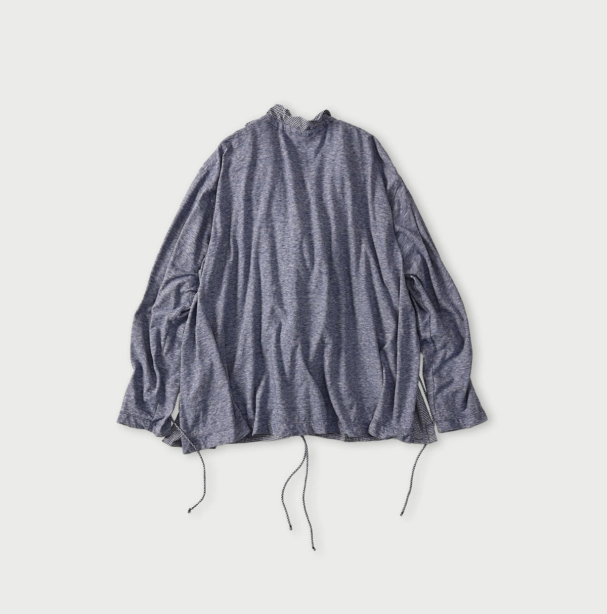 45R Plain Weave x Jersey Frilled Cache-Coeur