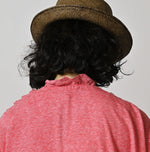 45R Plain Weave x Jersey Frilled Cache-Coeur
