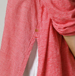 45R Plain Weave x Jersey Frilled Cache-Coeur
