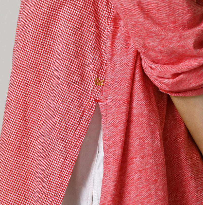 45R Plain Weave x Jersey Frilled Cache-Coeur - Image 10
