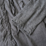 45R Plain Weave x Jersey Frilled Cache-Coeur