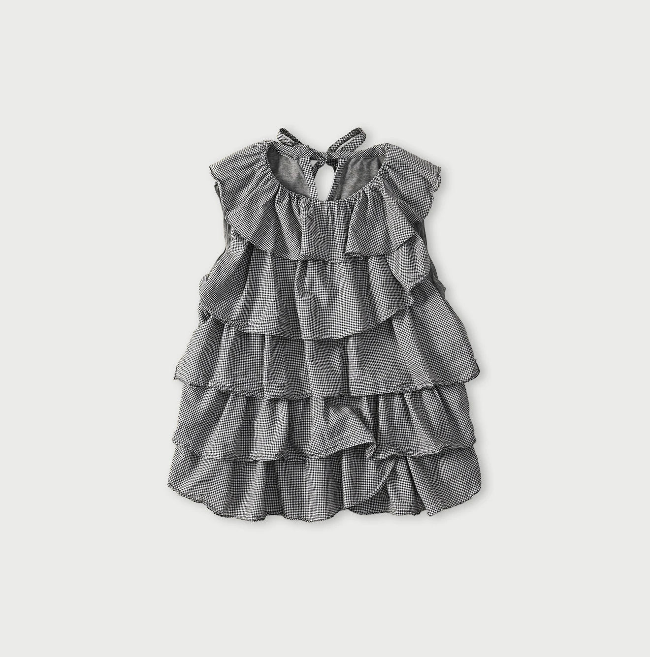 45R Plain Weave x Jersey Frilled Camisole - Image 1