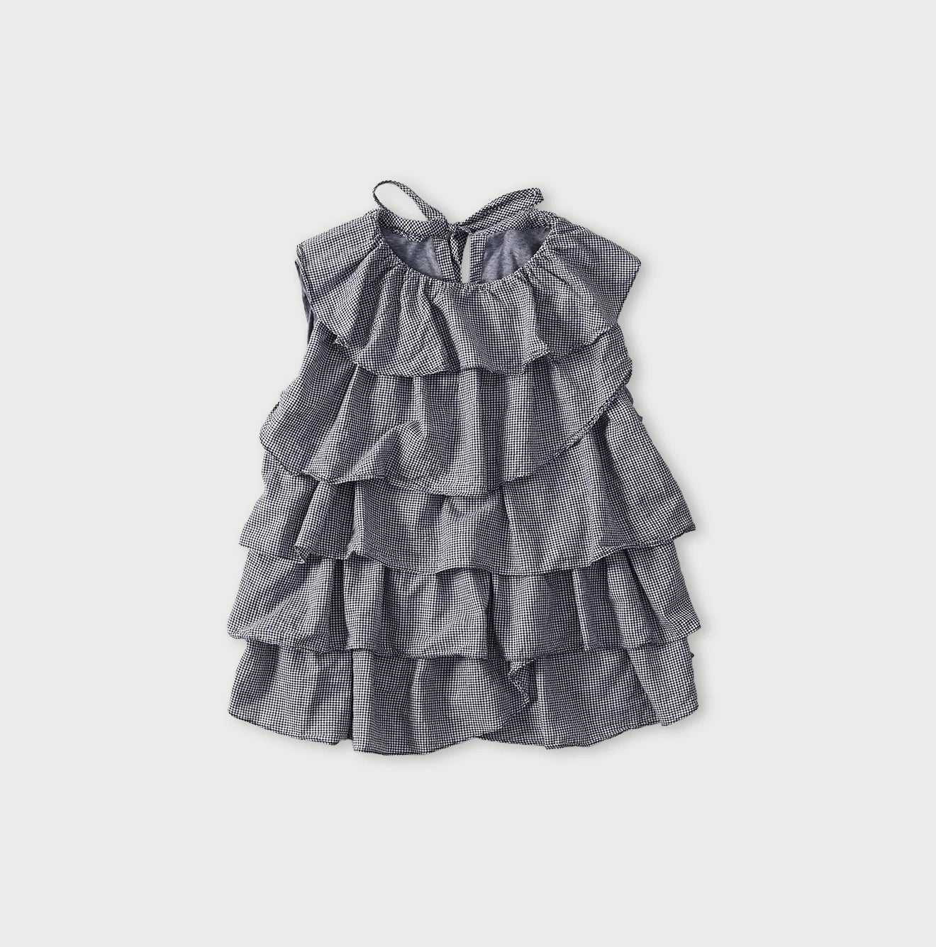 45R Plain Weave x Jersey Frilled Camisole - Image 3
