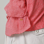 45R Plain Weave x Jersey Frilled Camisole