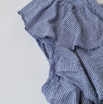 45R Plain Weave x Jersey Frilled Camisole