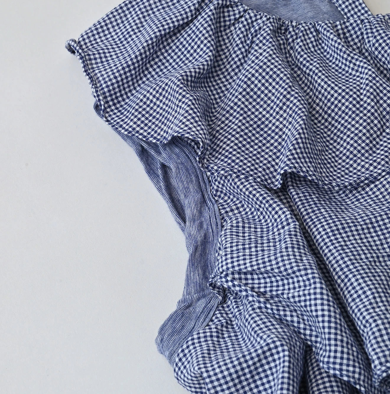 45R Plain Weave x Jersey Frilled Camisole - Image 15