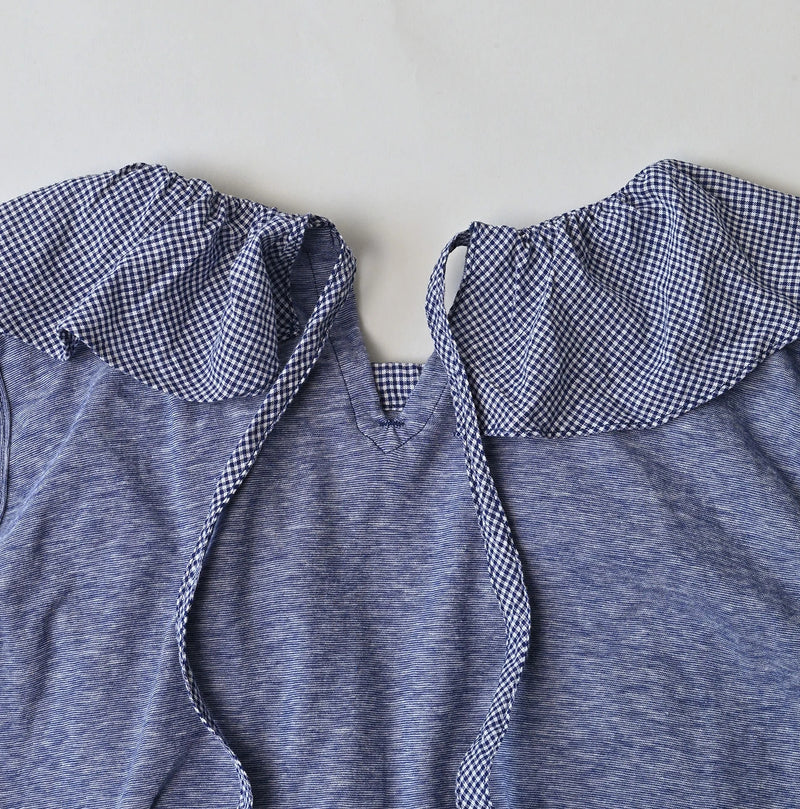 45R Plain Weave x Jersey Frilled Camisole - Image 17