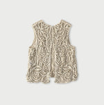 45R Linen Ribbon Batten Lace Camisole