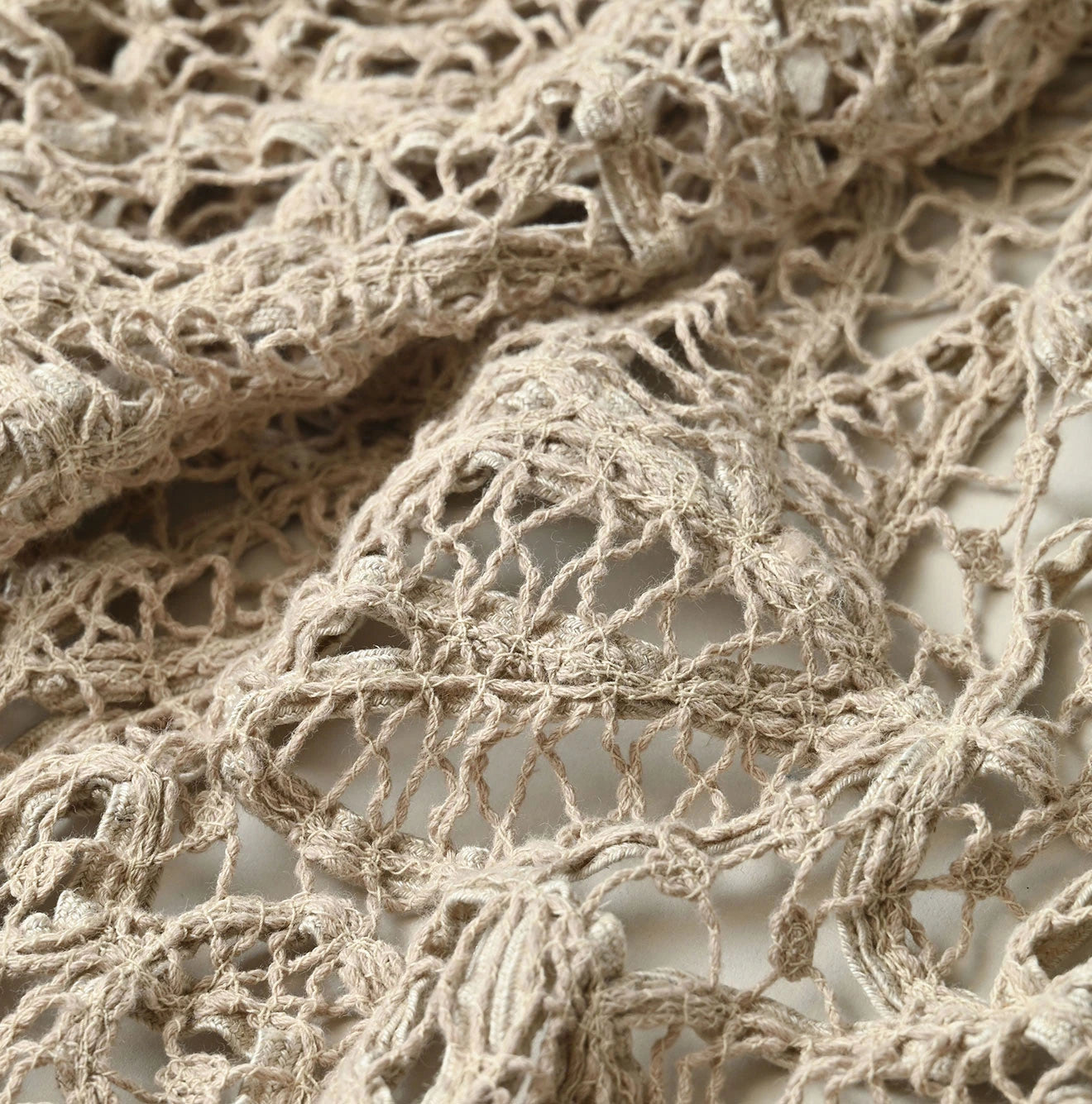 45R Linen Ribbon Batten Lace Camisole
