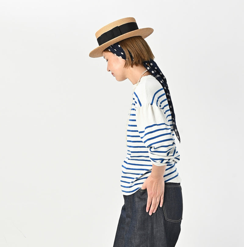 45R Basque Puff Sleeve T-shirt - Image 4