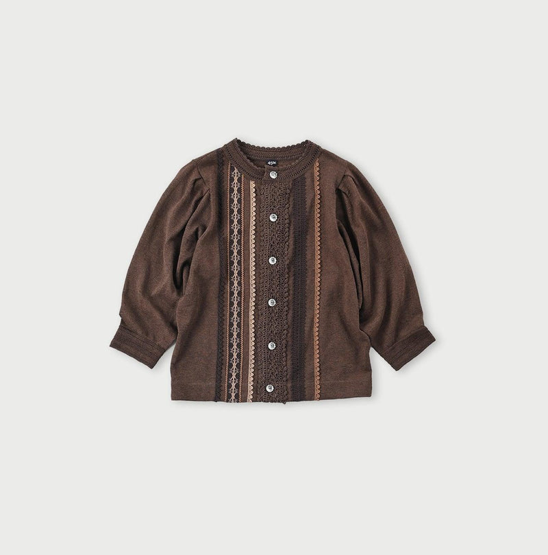 Gima Lace Puff Sleeve Cardigan - 45R by 45rpm studio - Image 1