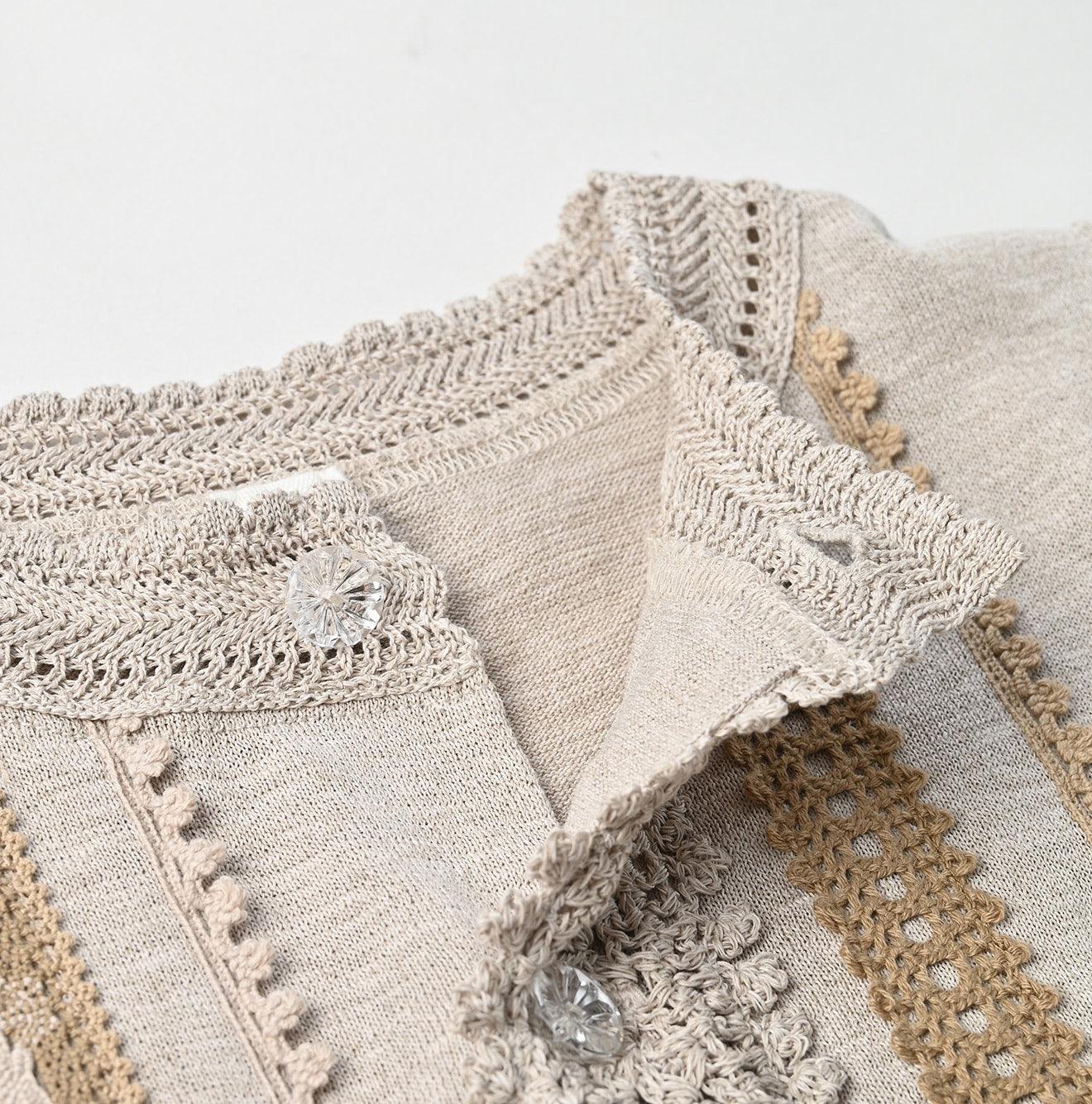 Gima Lace Puff Sleeve Cardigan - 45R by 45rpm studio - Image 7