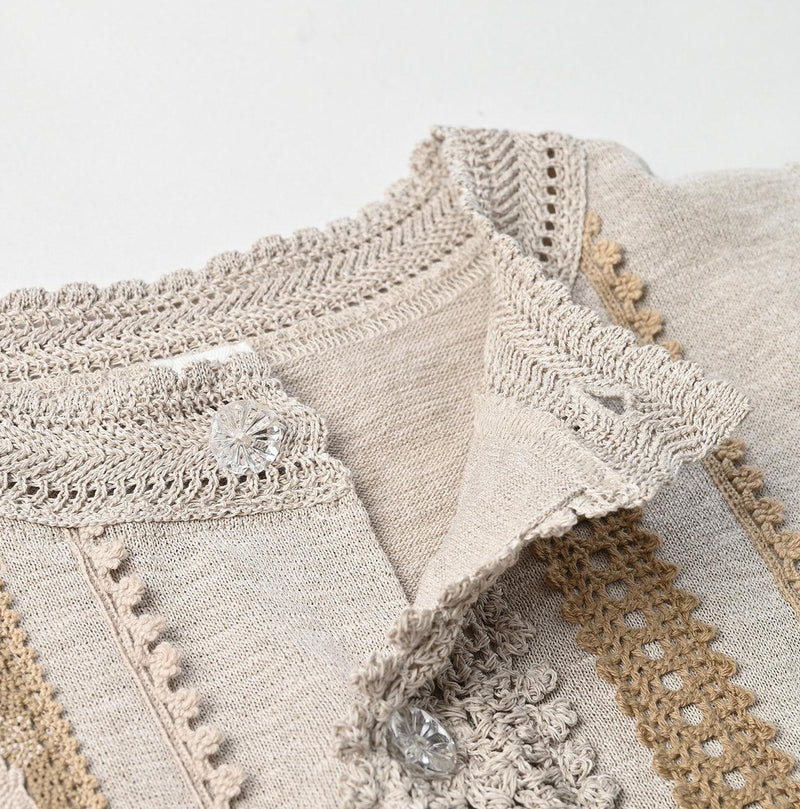 Gima Lace Puff Sleeve Cardigan - 45R by 45rpm studio - Image 7