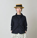 45R Indigo 30/2 Supima Knit Sew Cardigan