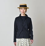 45R Indigo 30/2 Supima Knit Sew Cardigan