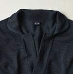 45R Indigo 30/2 Supima Knit Sew Cardigan