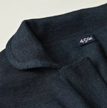45R Indigo 30/2 Supima Knit Sew Cardigan