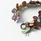 45R Leather Flower Bracelet