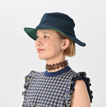 45R Leather Flower Choker