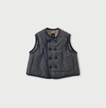 Jersey Flannel Reversible Quilt Vest - 45R by 45rpm studio