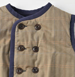 Jersey Flannel Reversible Quilt Vest - 45R by 45rpm studio