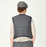 Jersey Flannel Reversible Quilt Vest - 45R by 45rpm studio