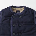 Jersey Flannel Reversible Quilt Vest - 45R by 45rpm studio