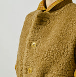45R Wool Boa x Nylon Vest