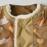 45R Wool Boa x Nylon Vest