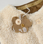 45R Wool Boa x Nylon Vest