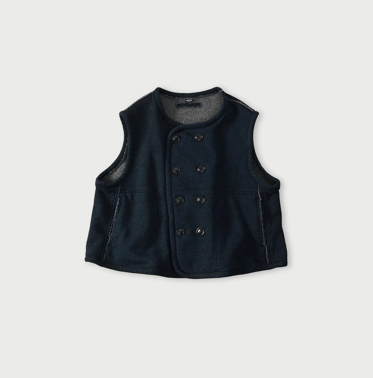 45R Hokkaido Cotton Fleece Mini Vest