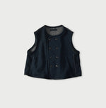 45R Hokkaido Cotton Fleece Mini Vest