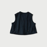 45R Hokkaido Cotton Fleece Mini Vest