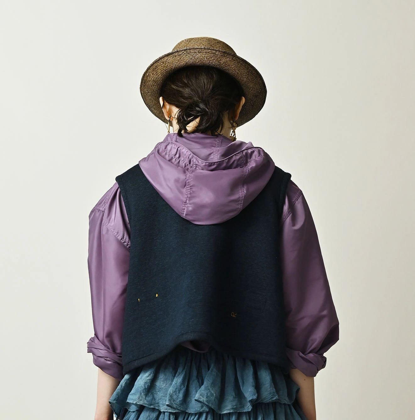 45R Hokkaido Cotton Fleece Mini Vest - Image 5