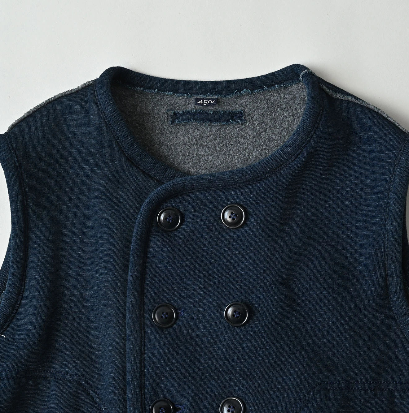 45R Hokkaido Cotton Fleece Mini Vest - Image 11