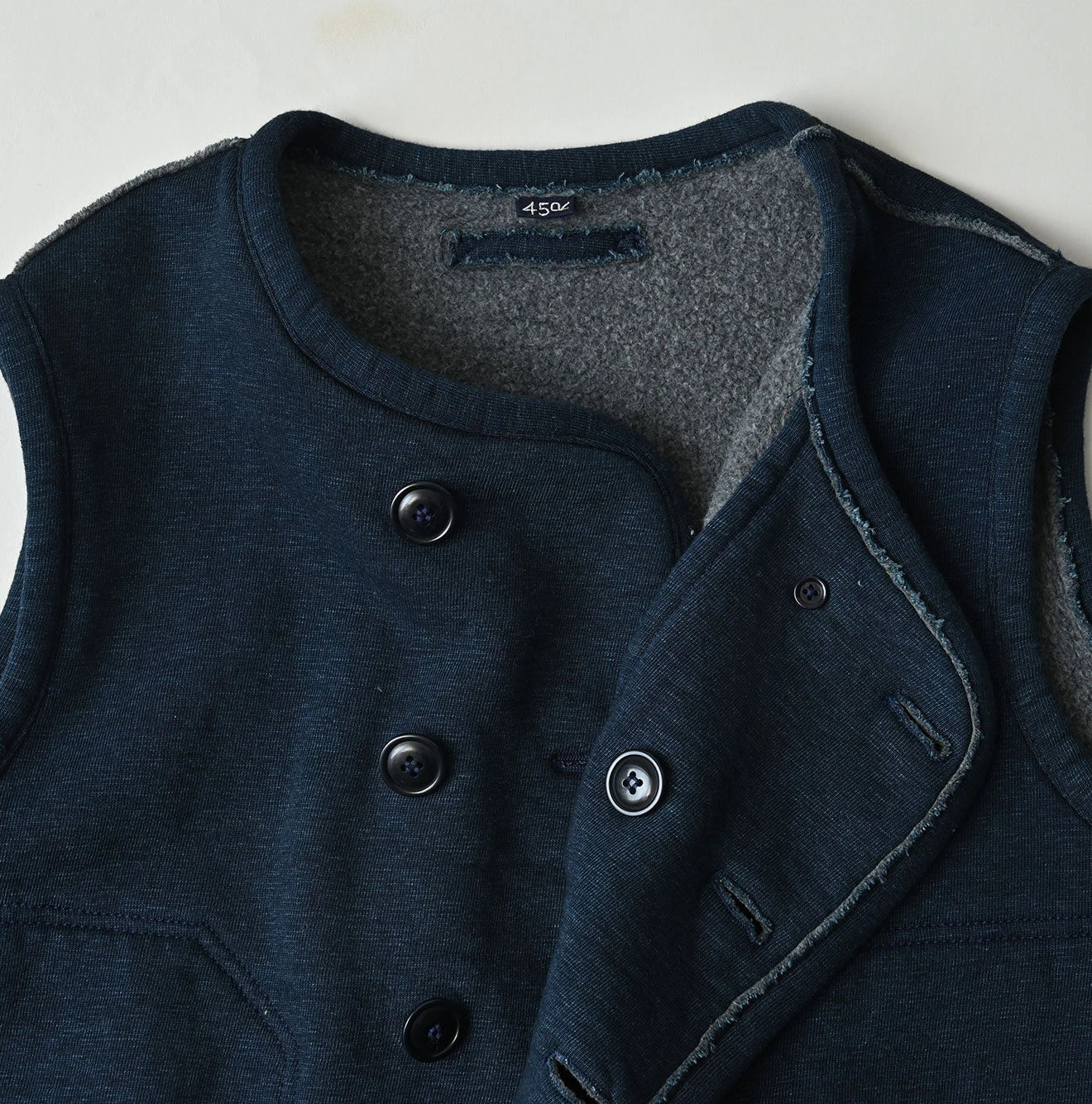 45R Hokkaido Cotton Fleece Mini Vest - Image 12