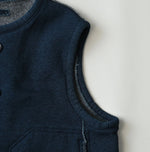 45R Hokkaido Cotton Fleece Mini Vest