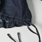 45R 45 Petit Denim Puff Sleeve Blouse