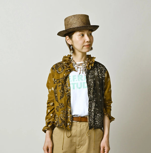 45R Bandana Mix à la Mode Patchwork Tallulah Blouse