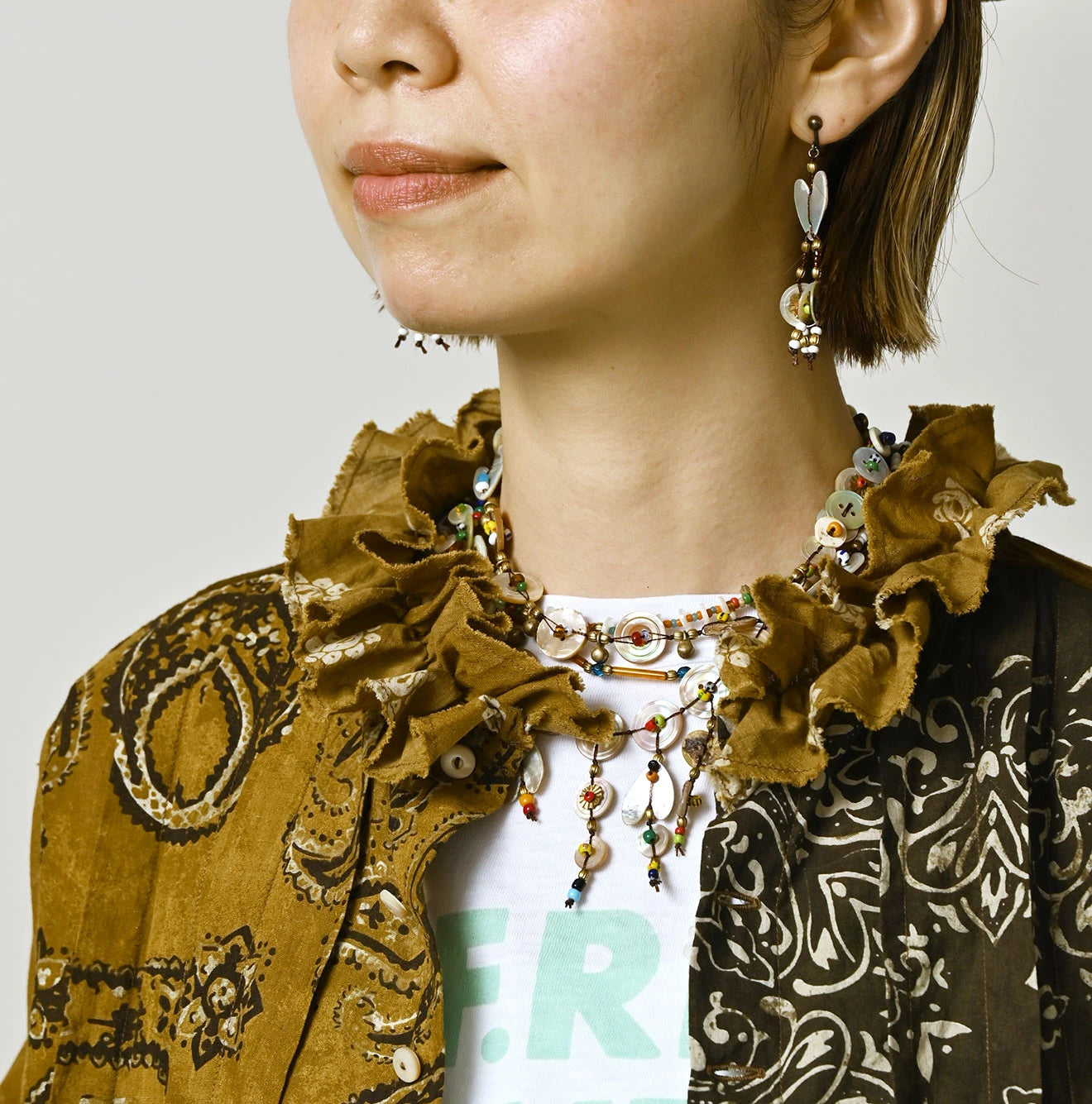45R Bandana Mix à la Mode Patchwork Tallulah Blouse - Image 7