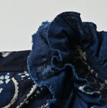 45R Indigo Bandana Mix à la Mode Patchwork Tallulah Blouse
