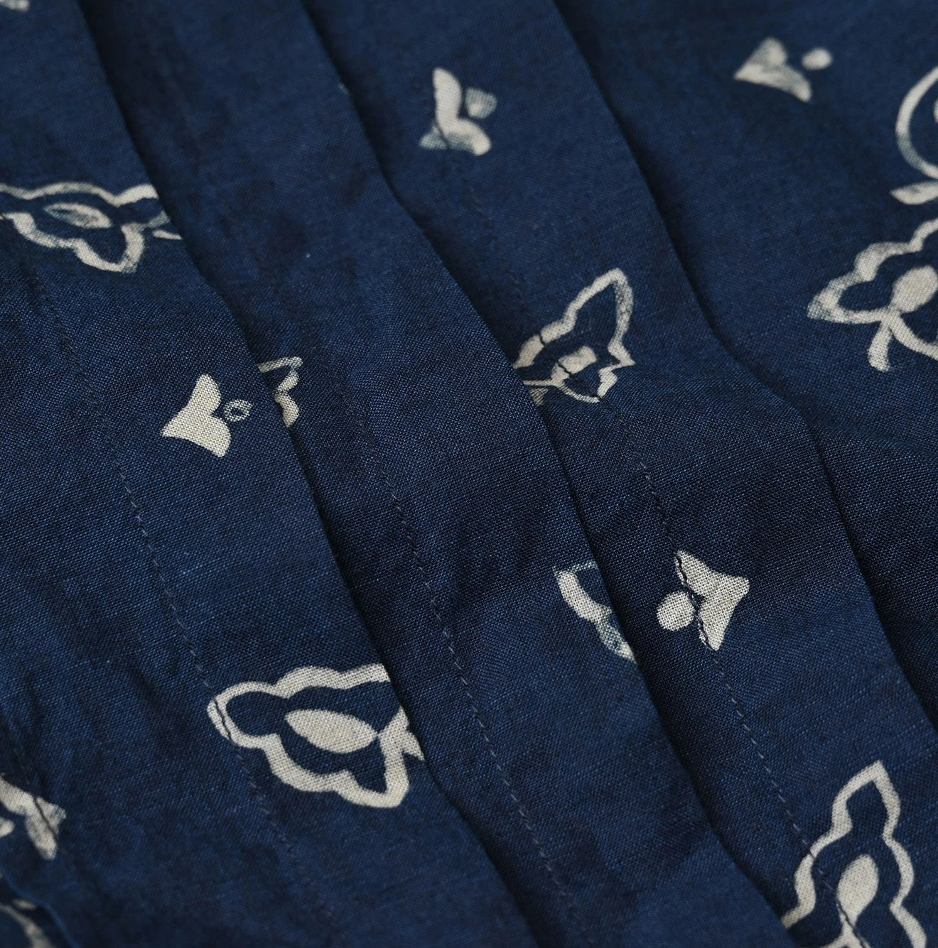 45R Indigo Bandana Mix à la Mode Patchwork Tallulah Blouse - Image 17