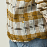 45R Feather Khadi Silk Frill de T-shirt