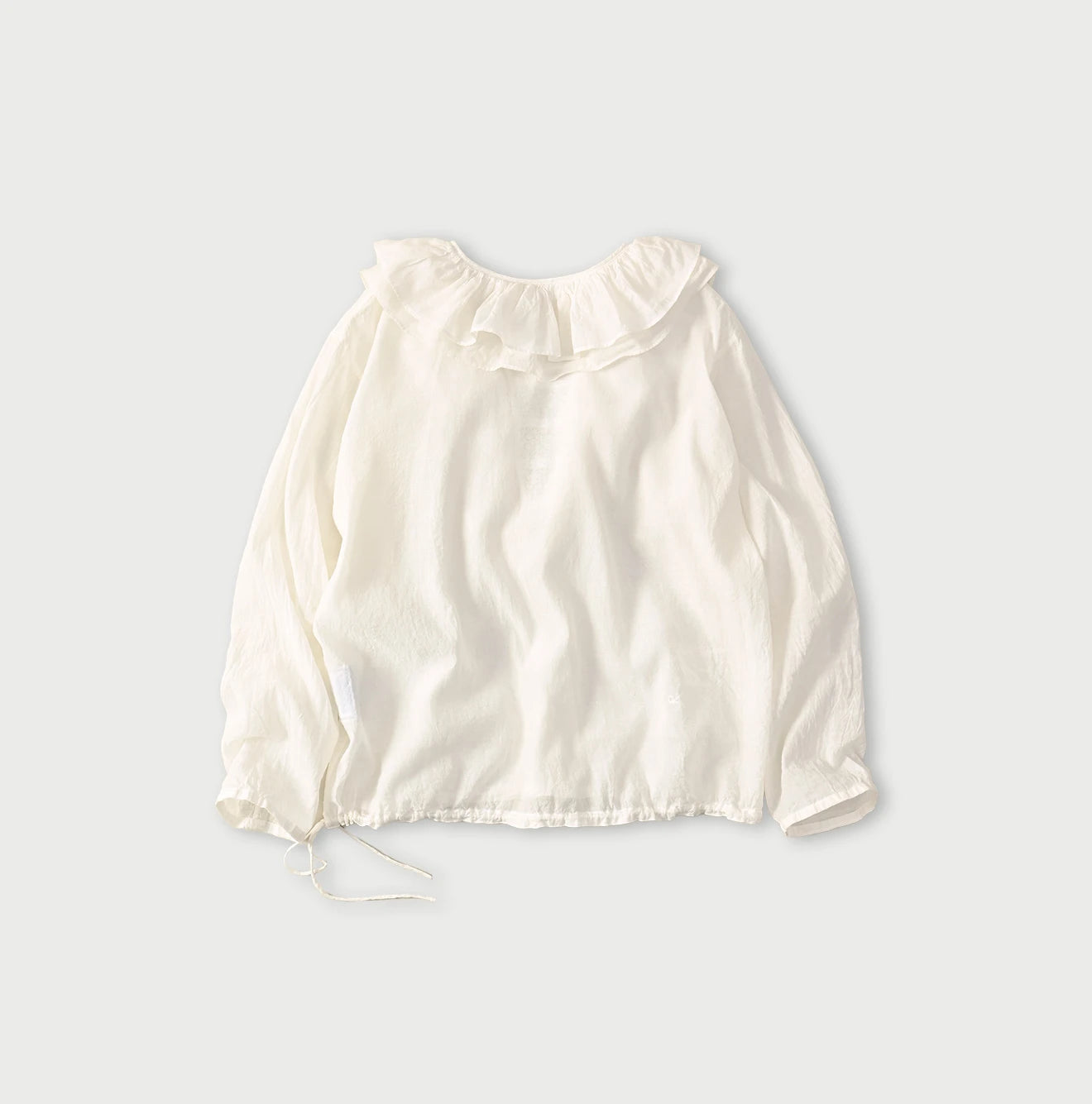 45R Feather Khadi Silk Frill de T-shirt - Image 11