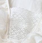 45R Feather Khadi Silk Frill de T-shirt