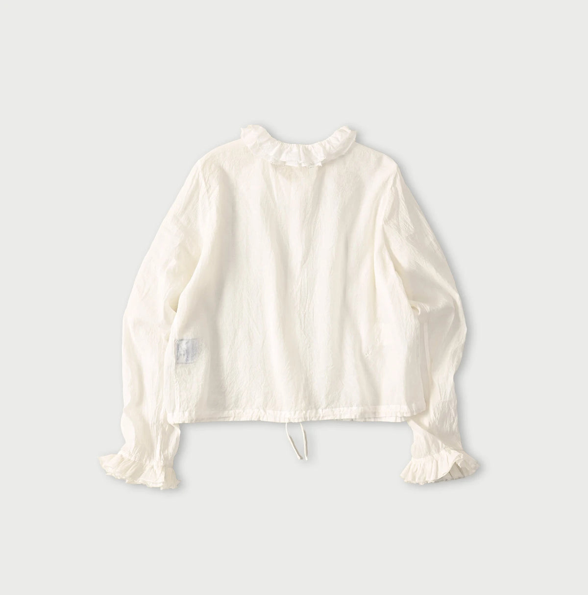 45R Feather Khadi Silk Talula Blouse